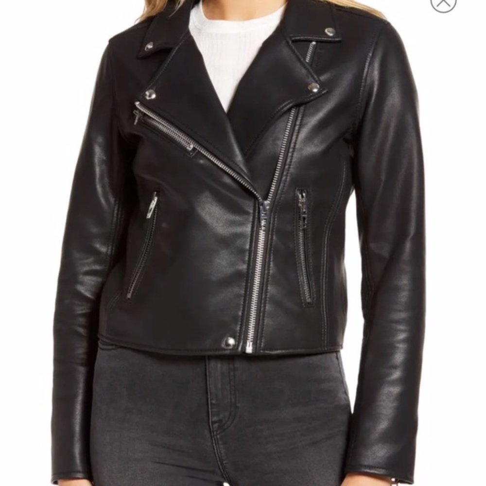 Blank NYC Night Fever Faux Leather Moto Jacket - Picture 5 of 6